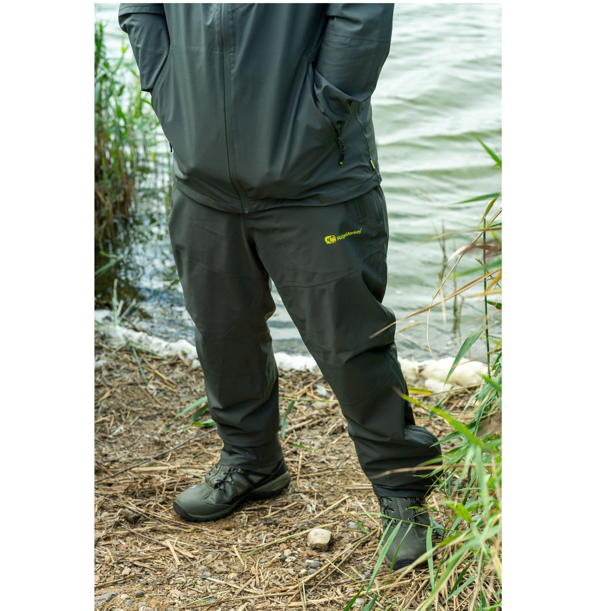 Pantalón Ridge Monkey Impermeable APEarel ThermaPro Groen