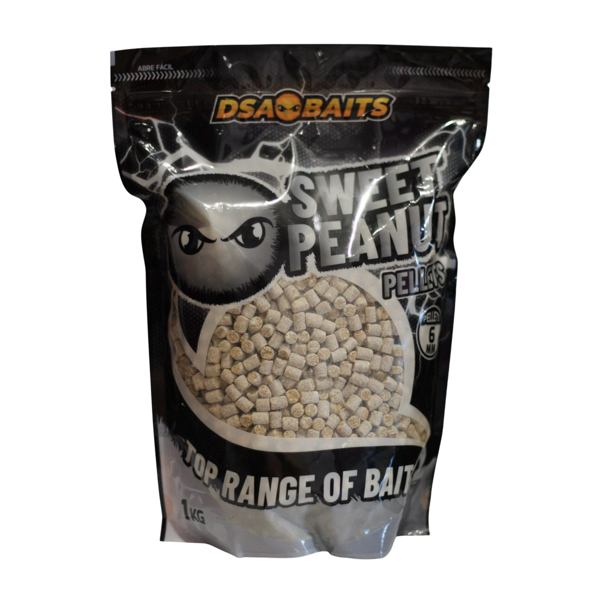 Pellet DSA Baits Top Range Sweet Peanut 6 mm