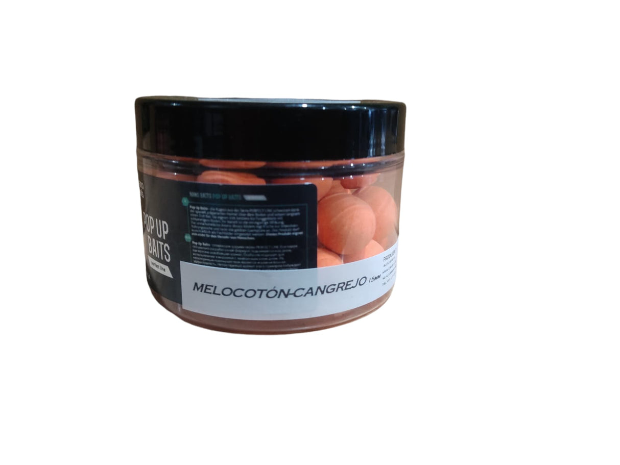 Pop Ups Nano Baits Peach Krab Oranje 15 mm