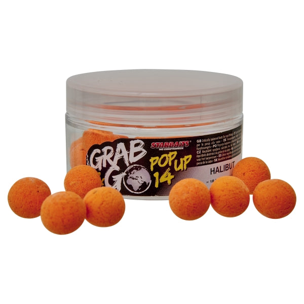 Pop Ups Starbaits Grab Go Heilbot 14 mm