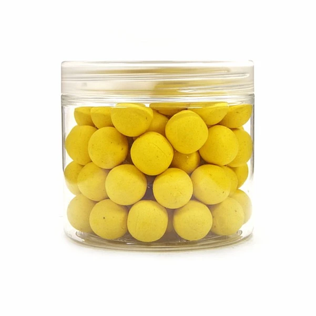 Pop ups Massive Baits Bovenste plank ananas Butyricco 14 mm
