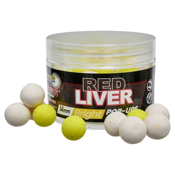 Pop ups Starbaits Red Liver Helder 14 mm