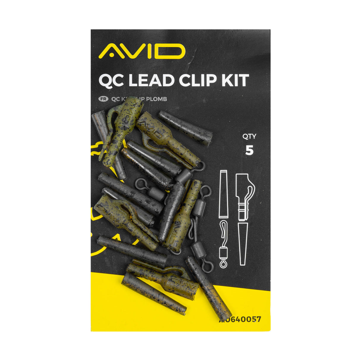 QC Kit Loodklem Avid Carp