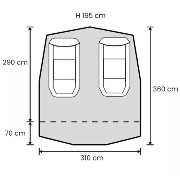 Bivvy Sonik SK-Tek Euro