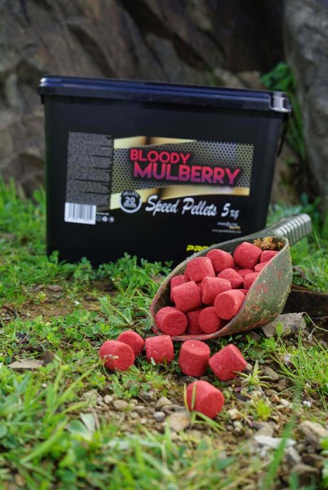 Snelheid Pellets Pro Elite Baits Gold Bloody Mulberry 20 mm 5 kg
