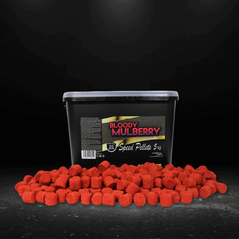 Snelheid Pellets Pro Elite Baits Gold Bloody Mulberry 20 mm 5 kg