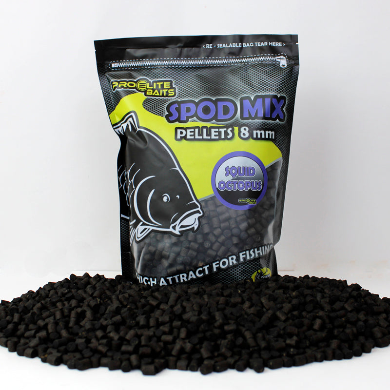 Pellets Spod Mix Pro Elite Baits Squid Octopus 8 mm