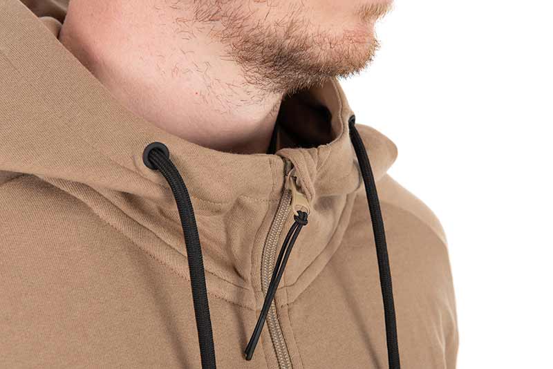 Sweatshirt Fox LW Tan Ltd Edition Zip-up hoody met capuchon