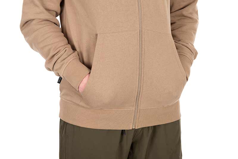 Sweatshirt Fox LW Tan Ltd Edition Zip-up hoody met capuchon