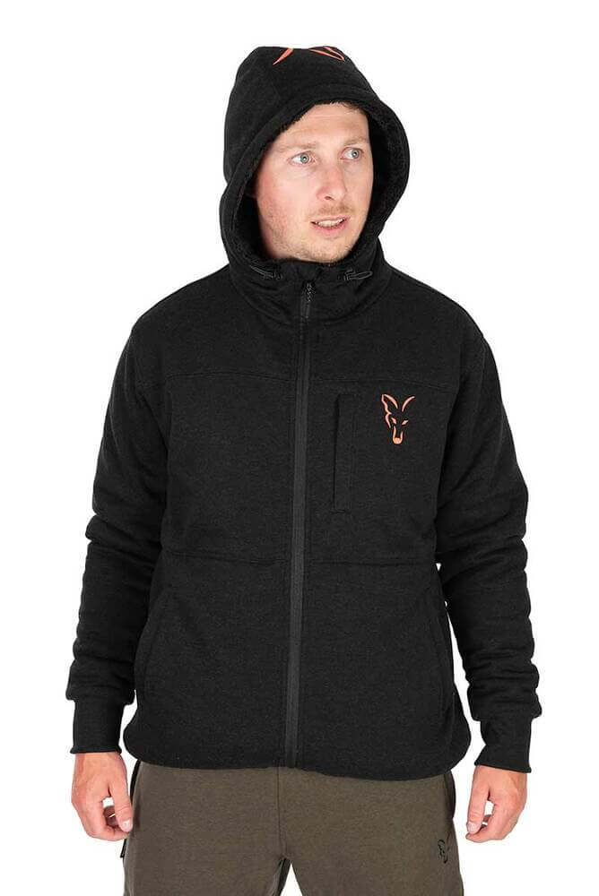 Sweatshirt Fox Sherpa Zwart/Oranje