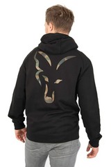 Sweatshirt Fox zwart met capuchon 3XL