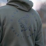 Sweatshirt Nash Make It Happen Carp Logo Groen
