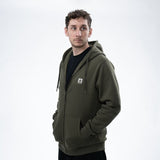 Sweatshirt Nash Make It Happen met rits Groen