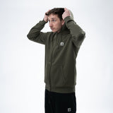 Sweatshirt Nash Make It Happen met rits Groen