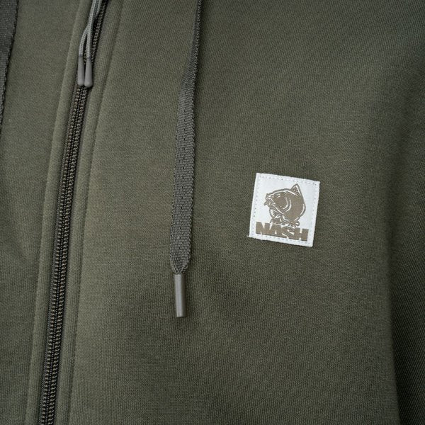 Sweatshirt Nash Make It Happen met rits Groen