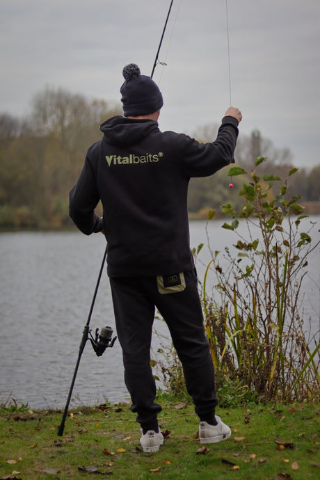 Sweatshirt Vitalbaits Groen met capuchon