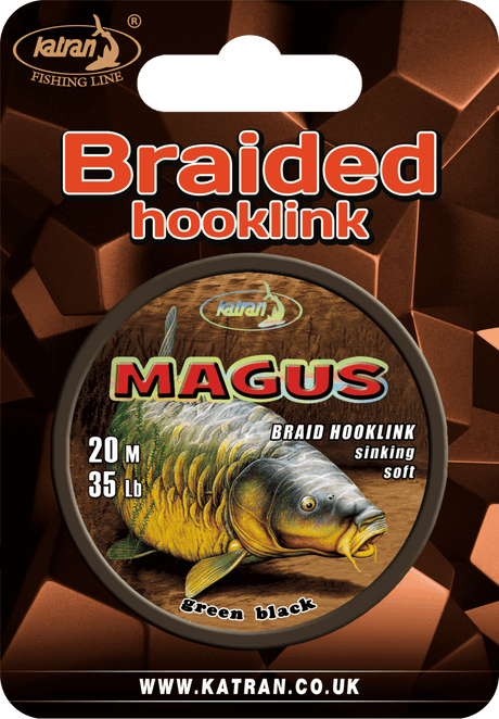 Trenzado Katran Coated Hooklink Magus 35 lb 20 m - Tienda Carpfishing