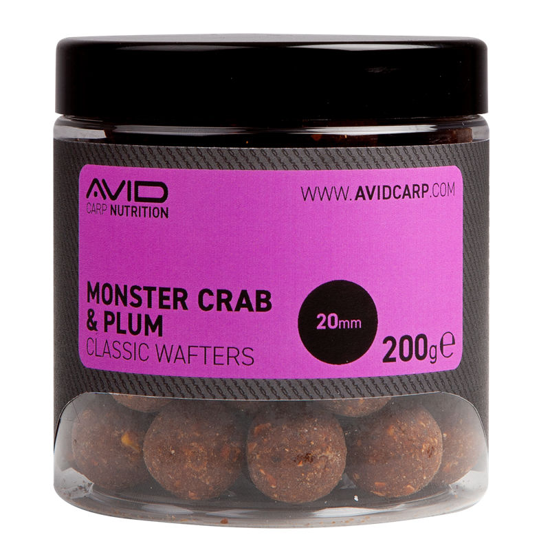 Wafters Avid Carp Monster Crab & Pruim 20 mm