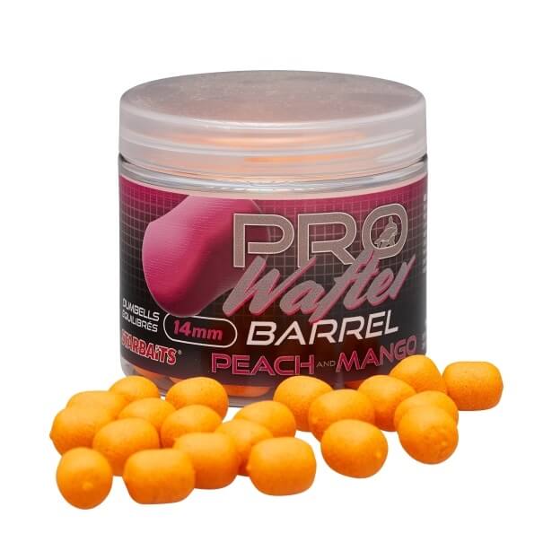 Wafters Dumbells Starbaits Pro Barrel Peach Handgreep 14 mm