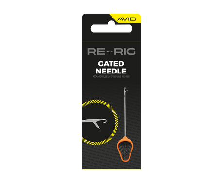 Aguja Avid Carp Gated Re - Rig Naranja - Tienda Carpfishing