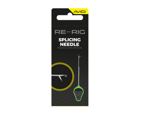 Aguja Avid Carp Splicing Re - Rig Verde - Tienda Carpfishing