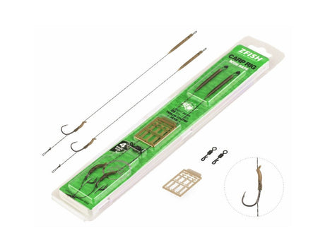 Anzuelos montados Zfish Wide Gape - Tienda Carpfishing