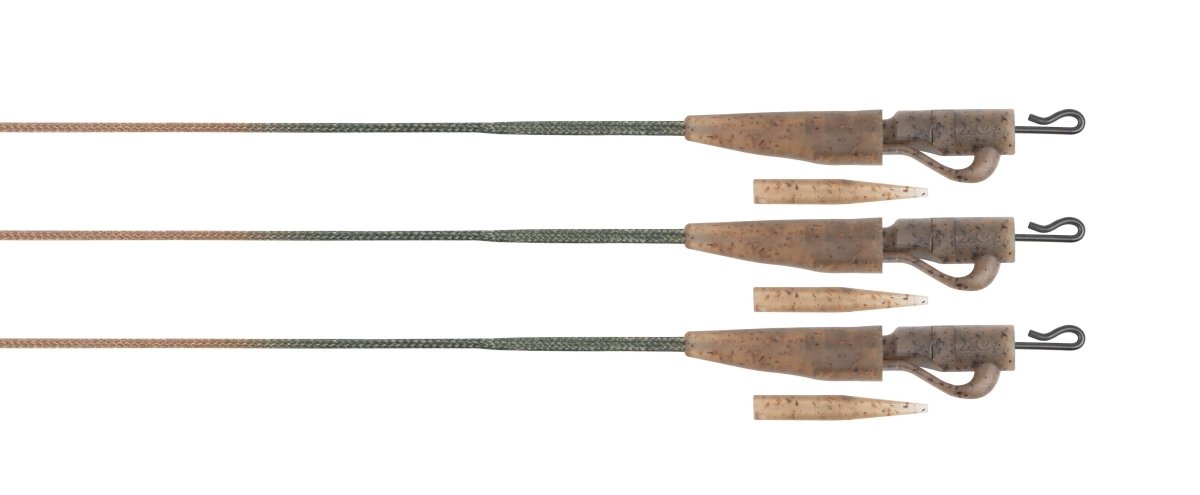Bajos de línea montados Fox Edges Camo Leadcore Lead Clip 50 lb - Tienda Carpfishing