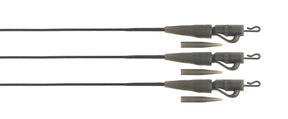Bajos de línea montados Fox Edges Naturals Leadcore Lead Clip Leaders 50 lb - Tienda Carpfishing