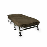 Bed Chair con saco de dormir Avid Carp Benchmark Ultra X System 8 patas - Tienda Carpfishing