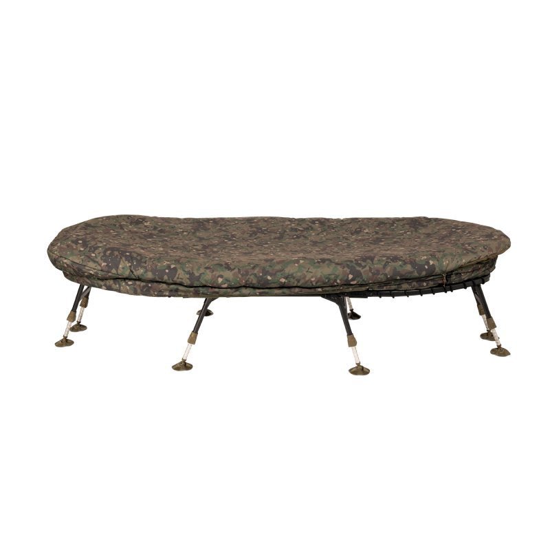 Bed Chair con saco de dormir Trakker Wide Levelite Oval MF - HDR - Tienda Carpfishing