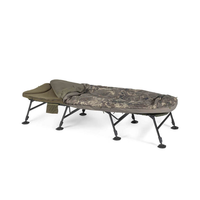 Bed Chair Nash Indulgence HD40 Sleep System Wide Camo 8 patas - Tienda Carpfishing