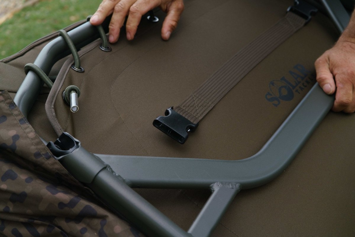 Bed Chair Solar SP C-Tech Memory Foam STD 8 patas - Tienda Carpfishing
