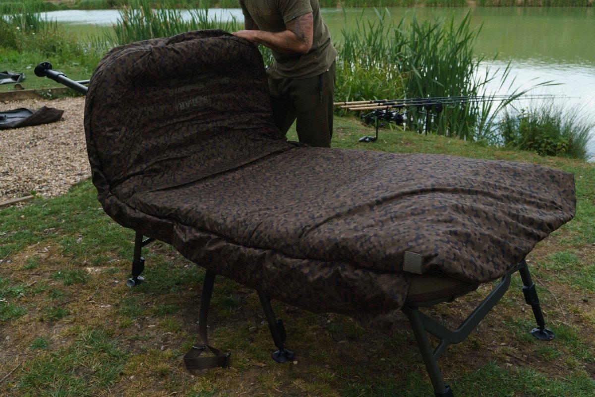 Bed Chair Solar SP C-Tech Memory Foam STD 8 patas - Tienda Carpfishing