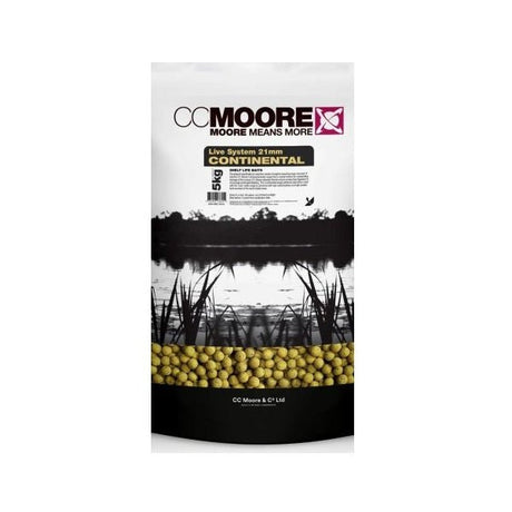 Boilies Ccmoore Live System Continental 21 mm 5 Kg - Tienda Carpfishing