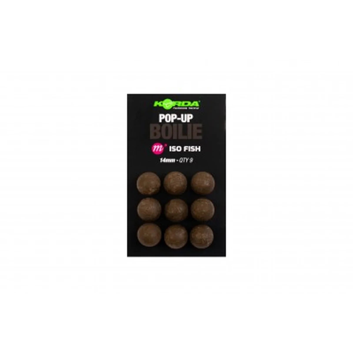 Boilies Pop Ups Korda ISO Fish 14mm - Tienda Carpfishing
