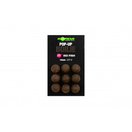 Boilies Pop Ups Korda ISO Fish 14mm - Tienda Carpfishing