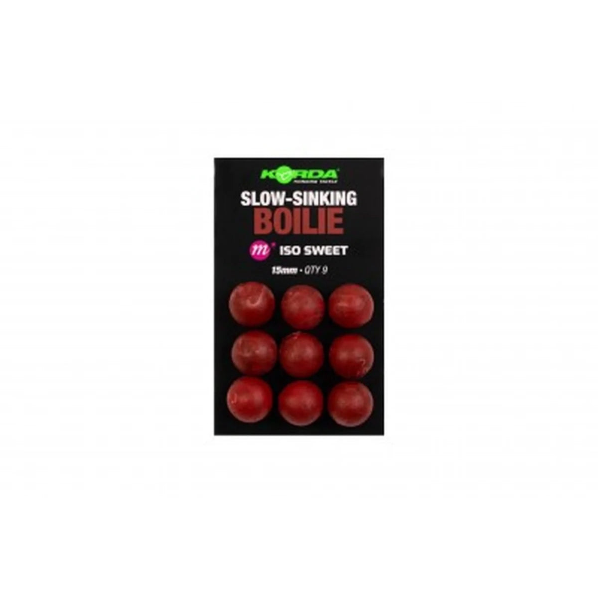Boilies Slow Sinking Korda ISO Sweet 18 mm - Tienda Carpfishing