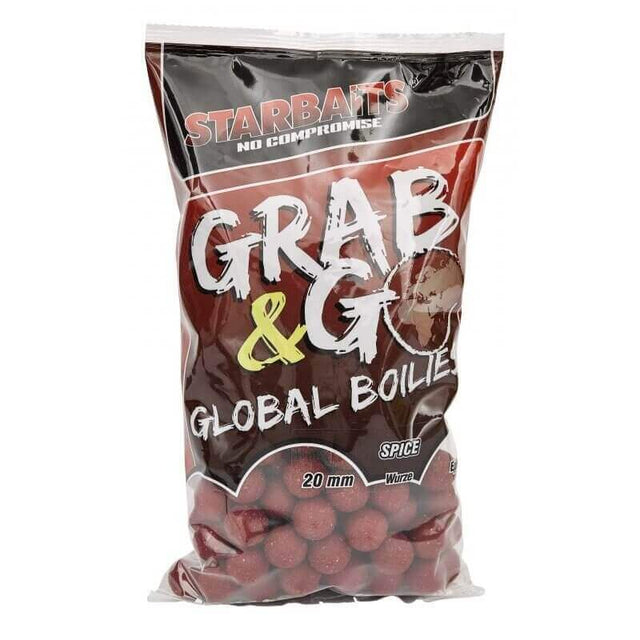 Boilies Starbaits Grab Go Global Spice 20 mm - Tienda Carpfishing