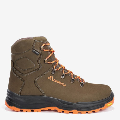 Botas Chiruca Game Hi Vis 08 Gore-Tex Verde y Naranja - Tienda Carpfishing