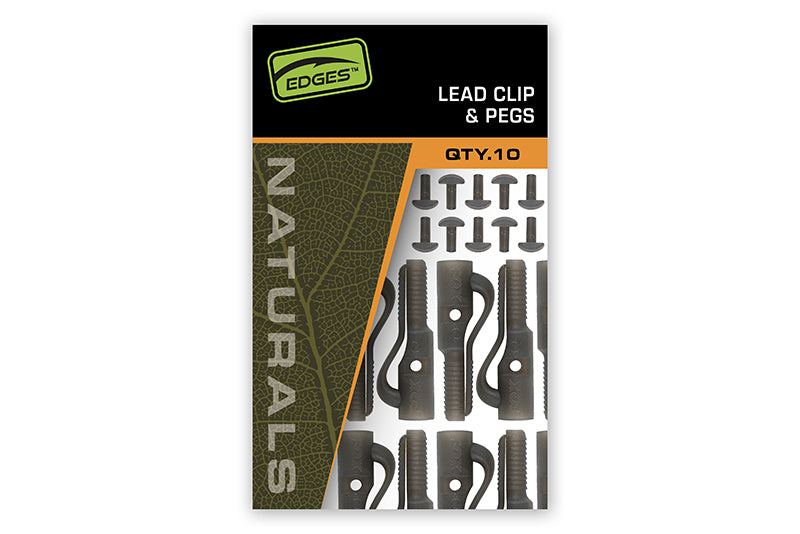 Material de montaje Fox Edges Naturals Lead Clip + Pegs