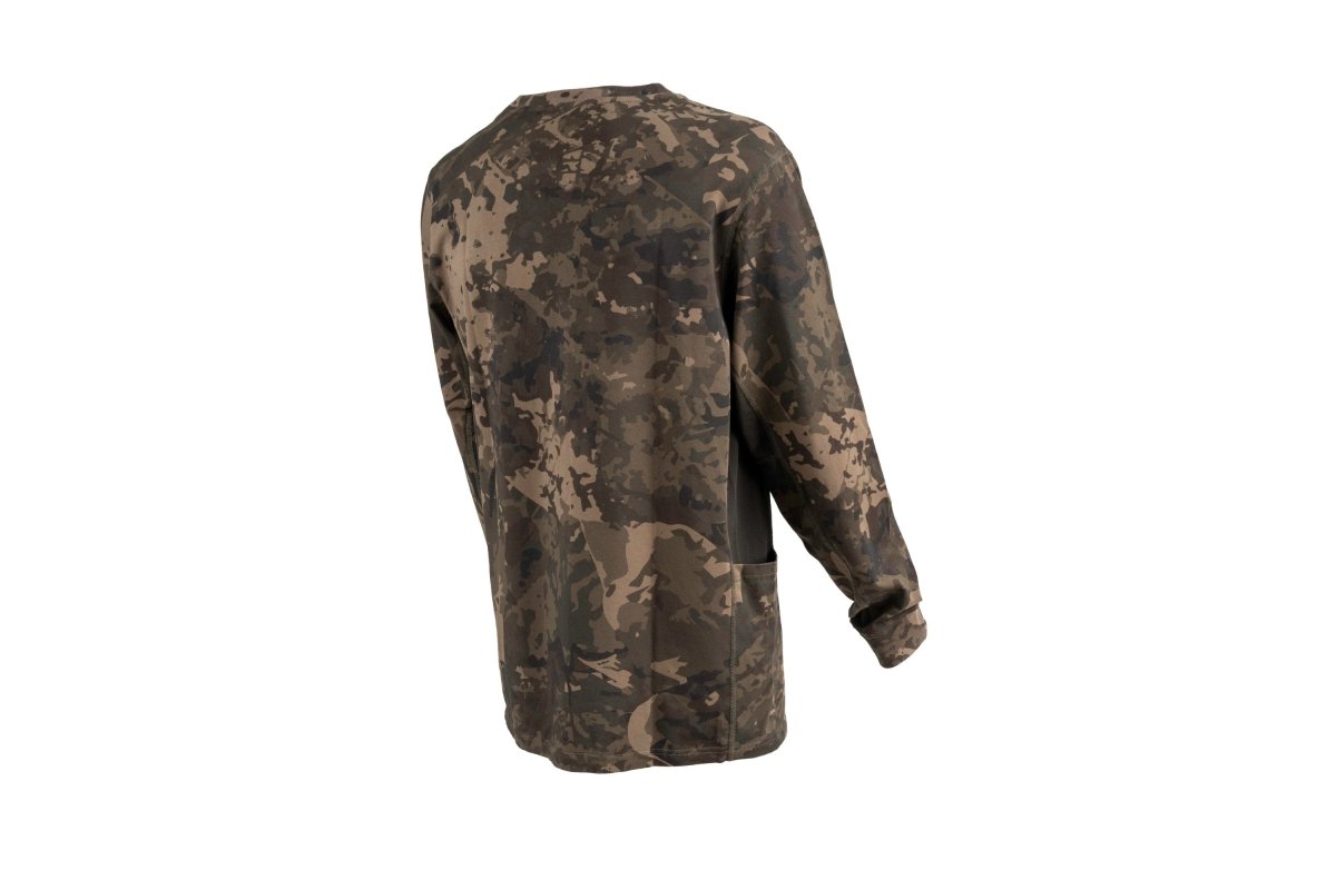 Camiseta Nash ZT Lite Luxe Camo manga larga - Tienda Carpfishing