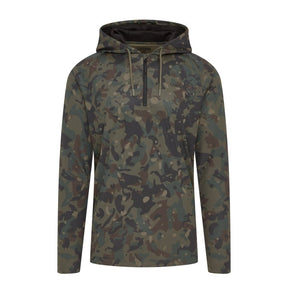 Camiseta técnica con capucha UV Trakker Techpro Camo - Tienda Carpfishing