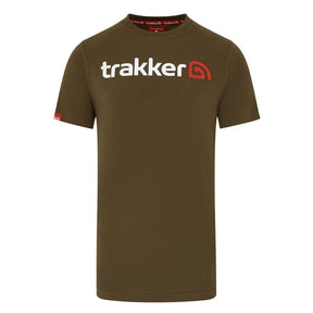 Camiseta Trakker CR Logo caqui - Tienda Carpfishing