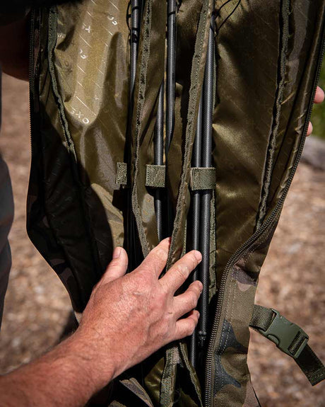 Cañero 3 cañas 12 pies Fox Camolite - Tienda Carpfishing