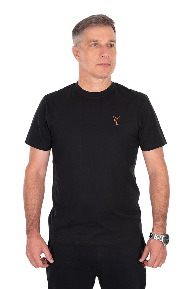 Ropa Fox Classic T Black & Orange