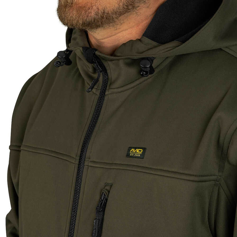 Chaqueta Avid Carp Thermite Soft Shell Talla XXXL - Tienda Carpfishing