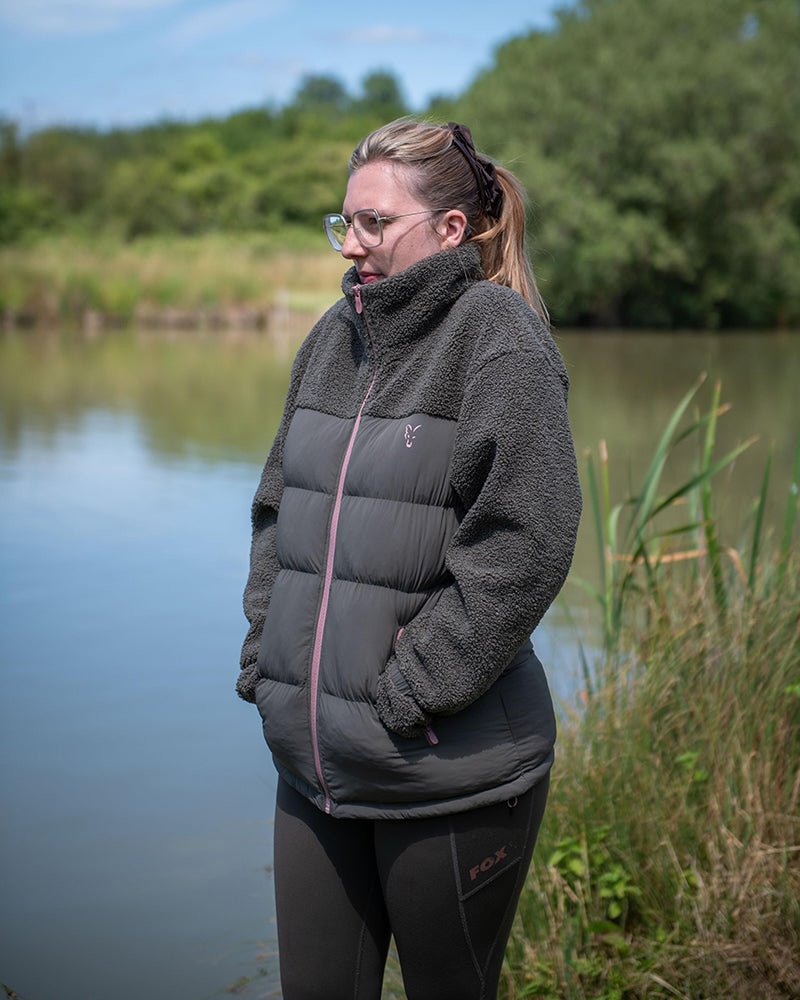 Chaqueta de forro polar Fox Explorer para mujer - Tienda Carpfishing