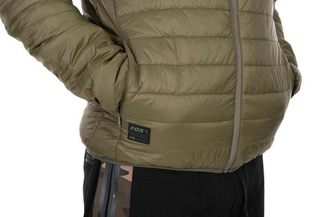 Chaqueta Fox Acolchada 100 Verde - Tienda Carpfishing
