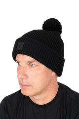 Gorra Fox Gorro Fox Black HD con pompón.