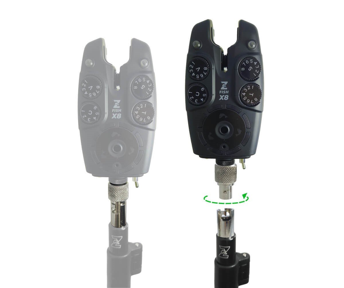 Conector rápido para alarmas Zfish - Tienda Carpfishing